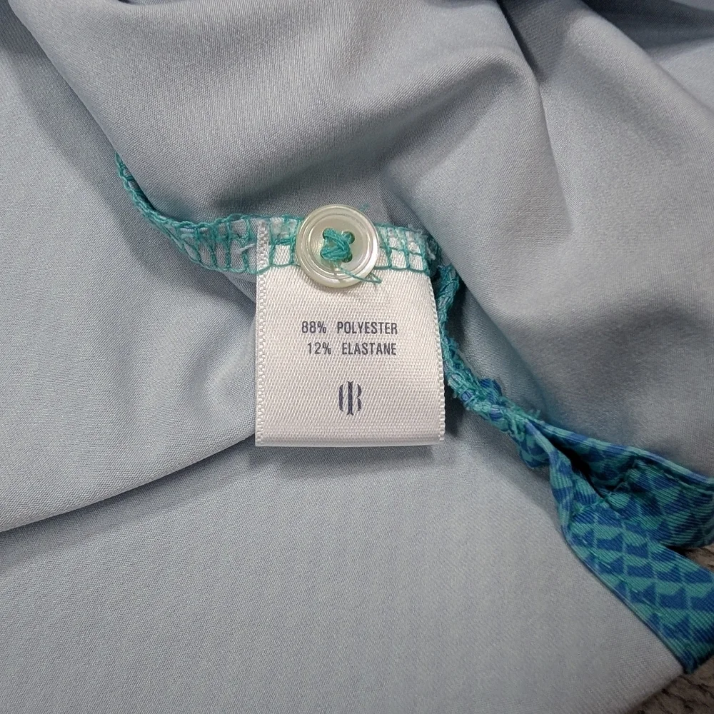 Holderness & Bourne Shirt Mens XL Blue The Byrd Polo Seahorse Sankaty Golf